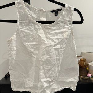 Banana Republic linen tank w/buttons on backside size xs